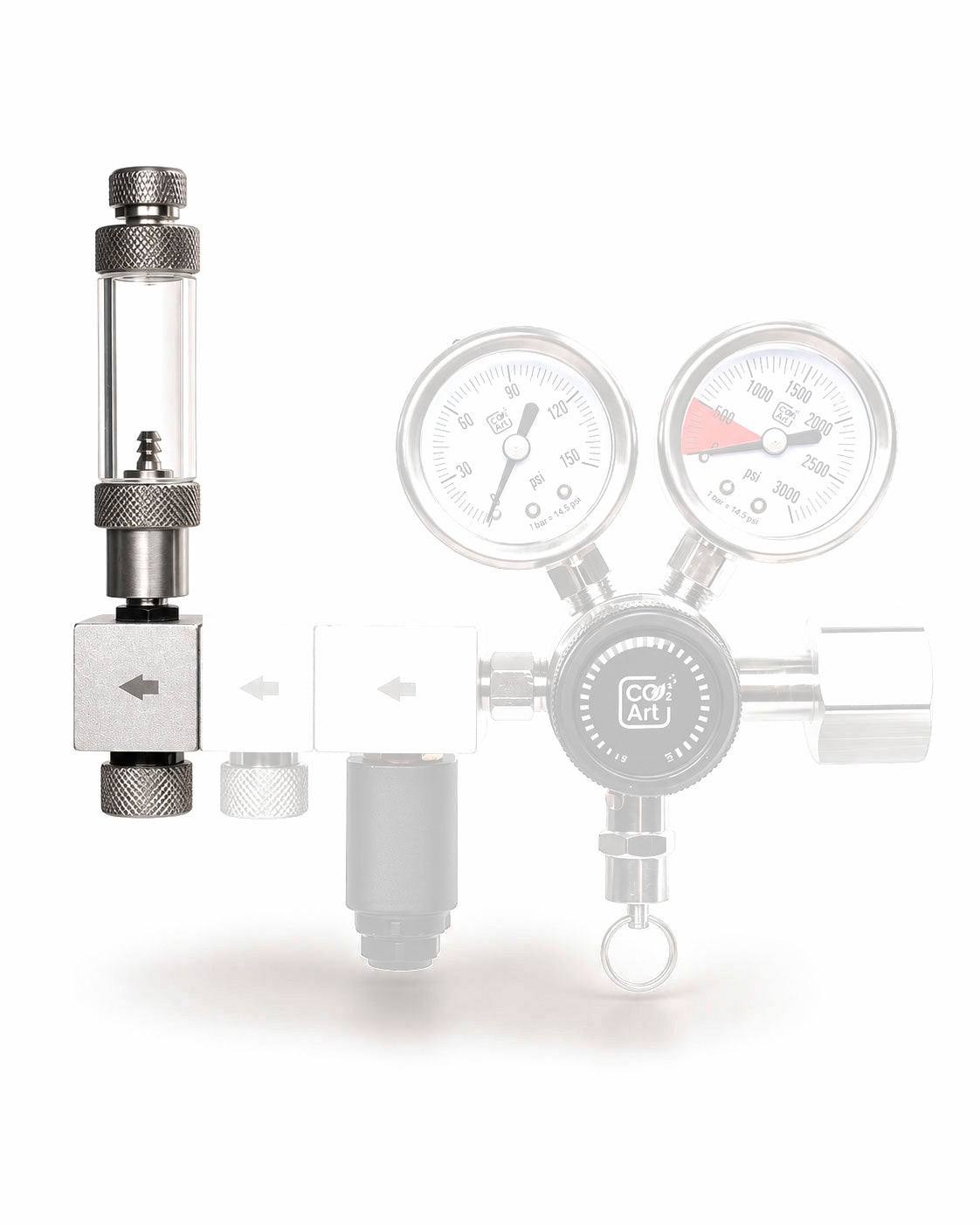 Grenrörsblock för PRO-Elite Series Regulator
