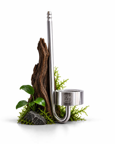 NY IO Diffuser - Rostfri Stålserie - CO2-diffusor för akvarium
