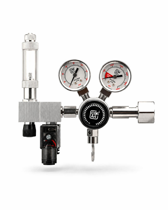 Nya Pro-Elite Series V2 - Den mest avancerade CO2-regulatorn för akvarium med dubbla steg