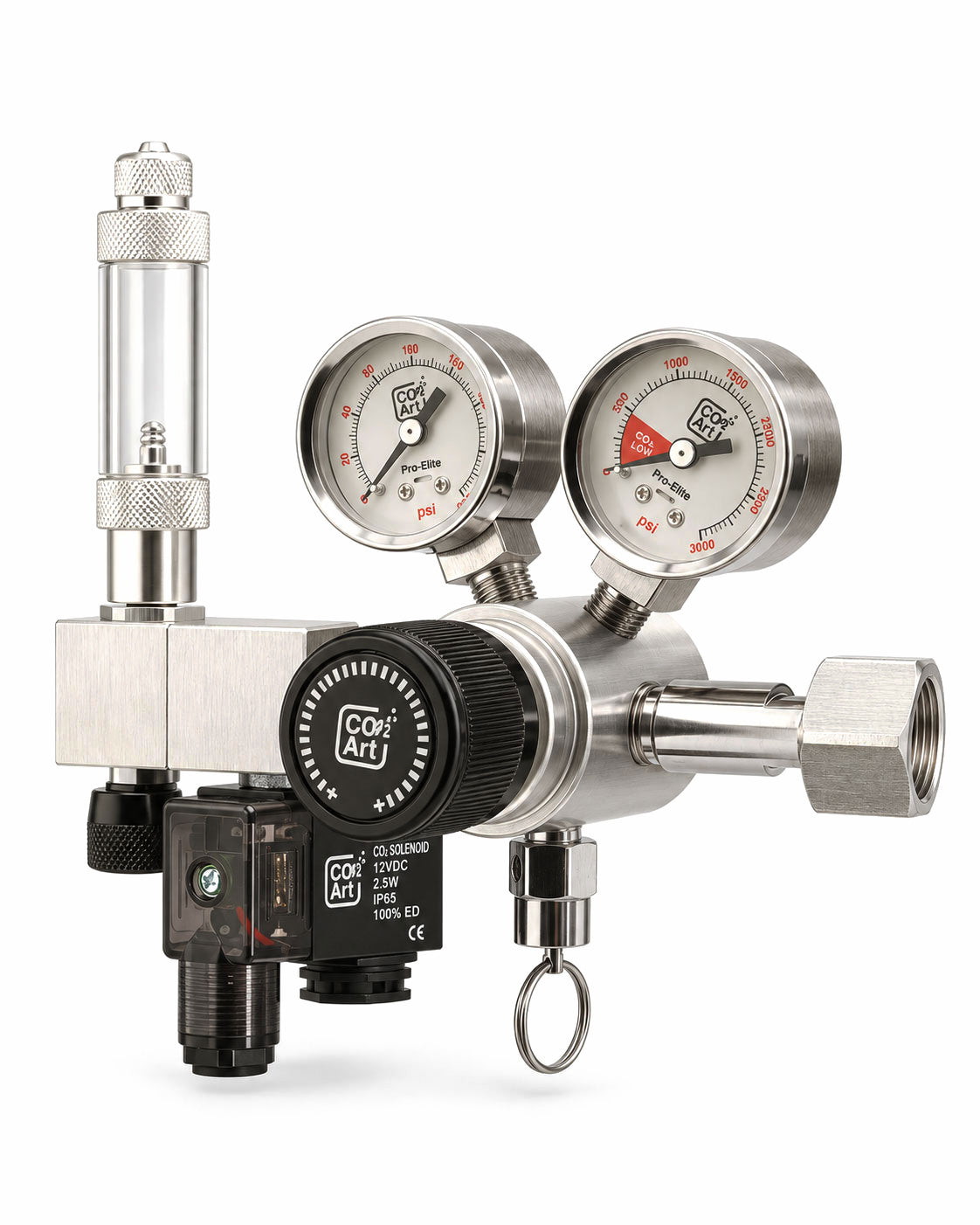 Nya Pro-Elite Series V2 - Den mest avancerade CO2-regulatorn för akvarium med dubbla steg
