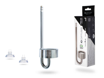 NY IO Diffuser - Rostfri Stålserie - CO2-diffusor för akvarium